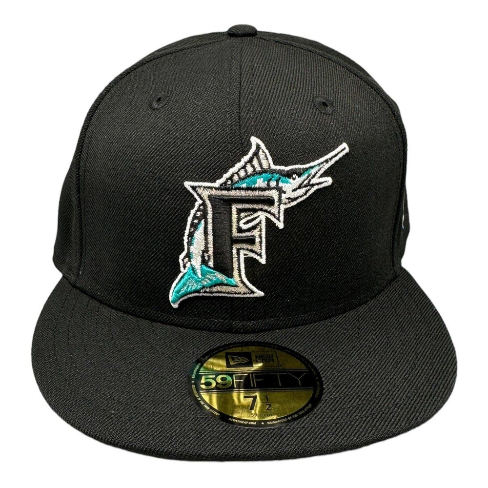 New Era 59Fifty Florida Marlins 1997 World‎ Series Patch MLB Men's Sz 7-1/2